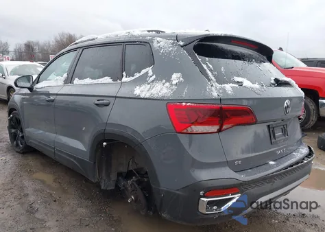 2023 Volkswagen Taos 1.5T Se from USA, damaged, VIN 3VVEX7B24PM369686